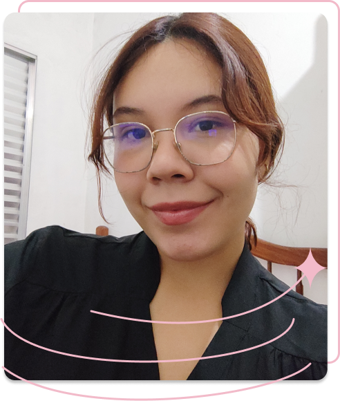 Foto da Beatriz sorrindo