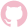 ícone do github em azul